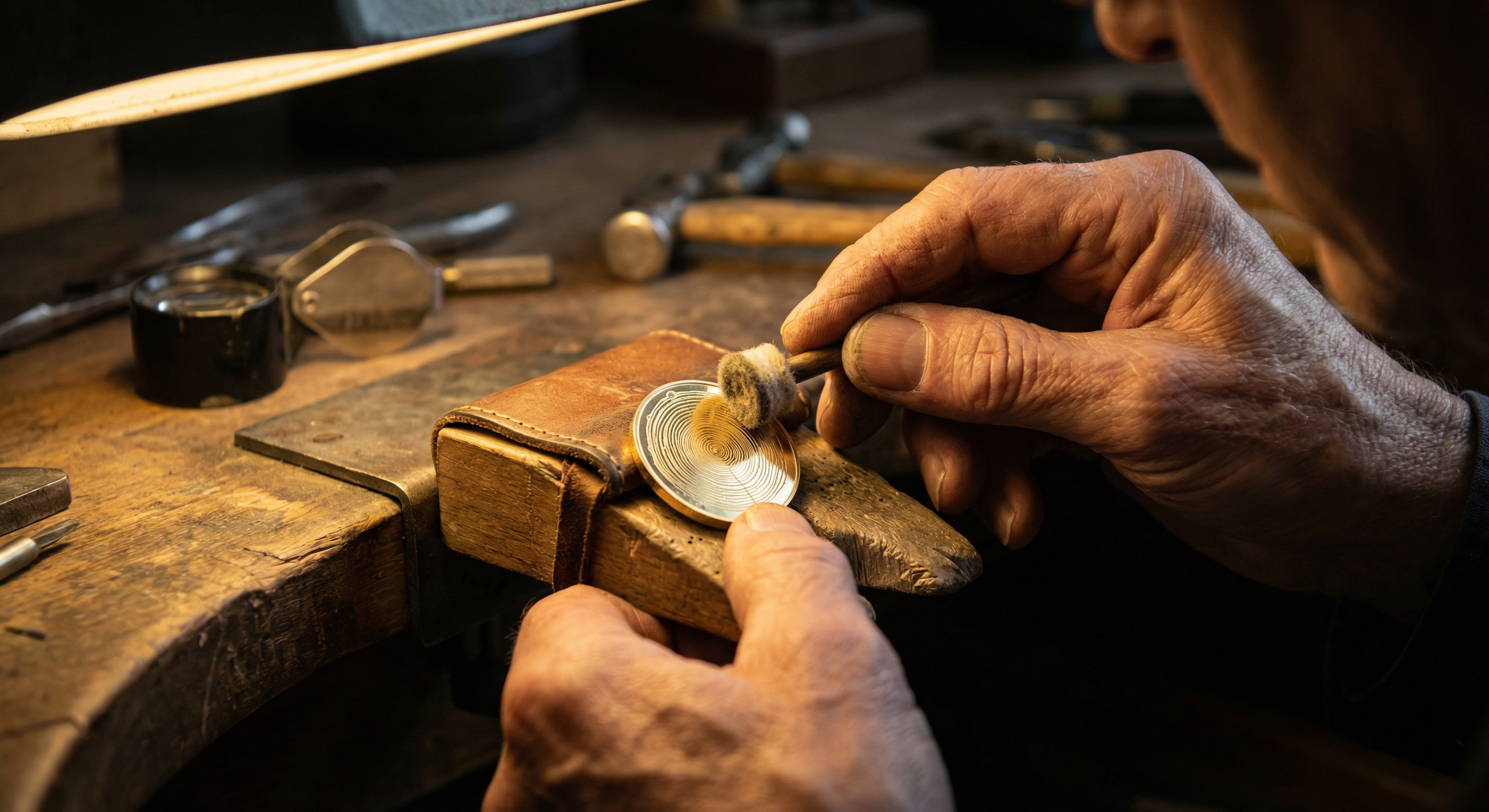 Master craftsman at work